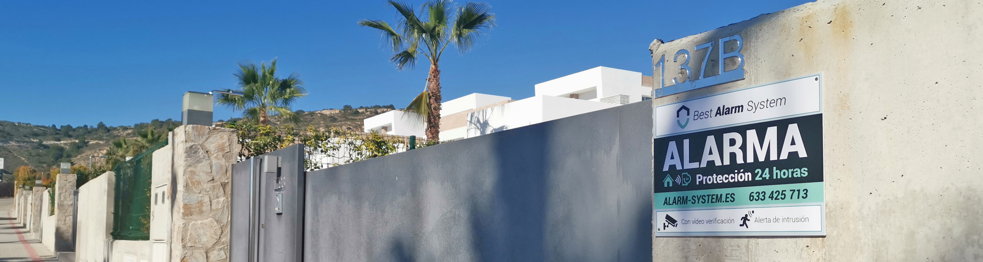 Alarmsysteem installatie Costa Blanca