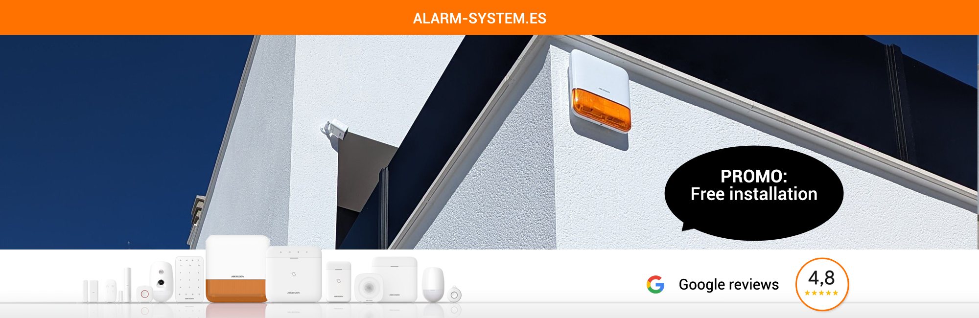 Alarm installer in Spain, English speaking